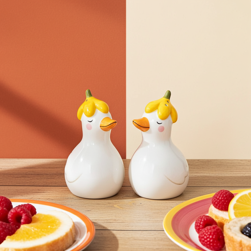 Daisy & Duck Salt and Pepper Shakers